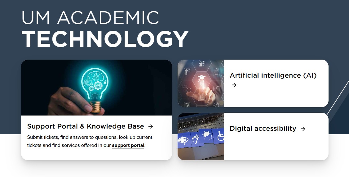 UM Academic Technology - Meet & Greet  workshop image